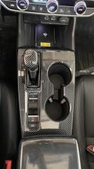 CIVIC FE1 2022 IÇIN UYUMLU  VITES TOPUZU KAPLAMA - KARBON