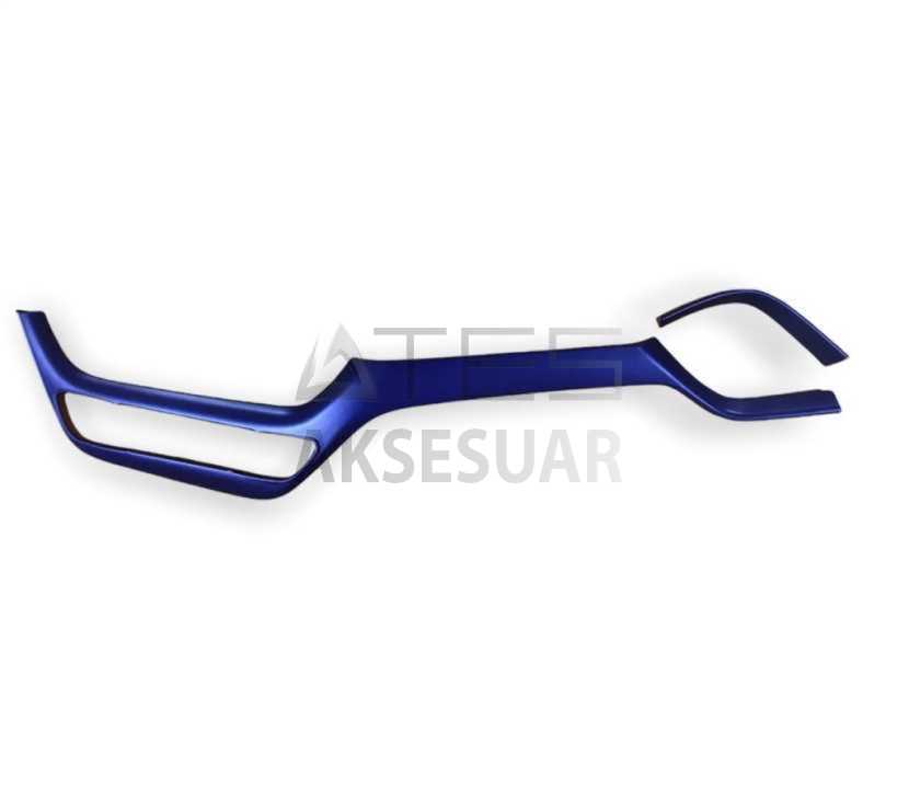 TOYOTA C-HR 2016-2019 KONSOL ALT KAPLAMA 2 PARÇA MAVİ