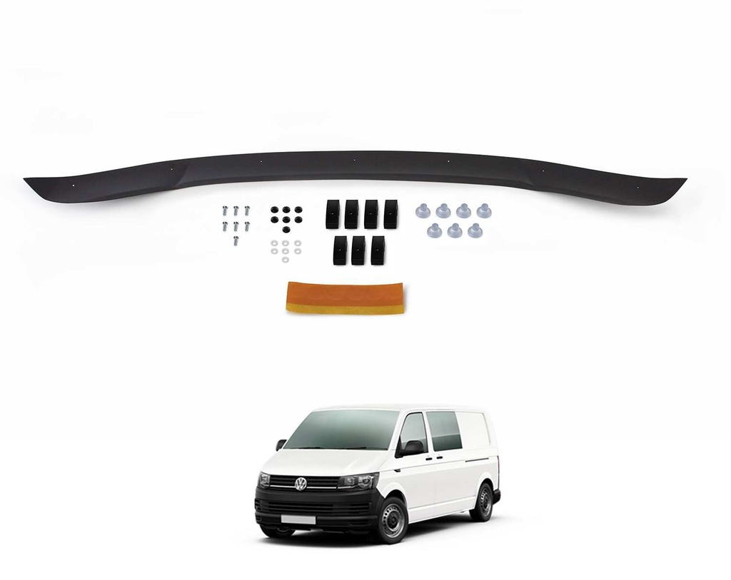Vw T6 Transporter Ön Kaput Koruyucu Rüzgarlık 4Mm 2015-›