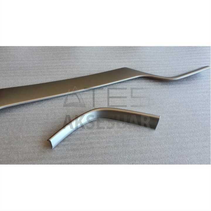 TOYOTA C-HR 2016-2019 KONSOL ALT KAPLAMA 2 PARÇA SILVER