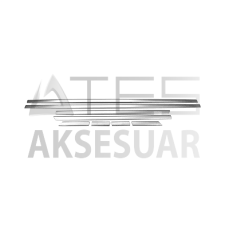 VW T6 Transporter Krom Yan Kapı Çıtası 5 Prç. (K.Şasi) 2015 Üzeri