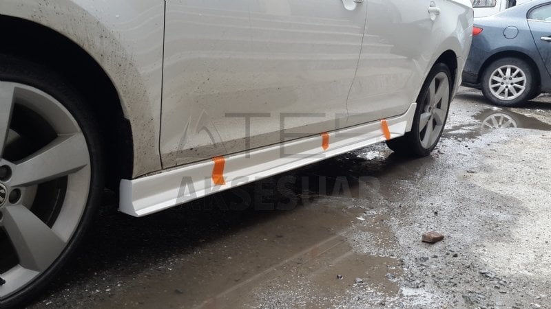 Skoda Rapid Marşpiyel Boyalı