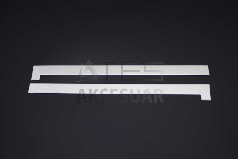 Fiat Doblo Krom Sürgülü Kapı Çıtası 2 Parça 2010-2014 Arası