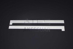 Fiat Doblo Krom Sürgülü Kapı Çıtası 2 Parça 2010-2014 Arası