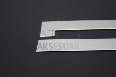 Fiat Doblo Krom Sürgülü Kapı Çıtası 2 Parça 2010-2014 Arası