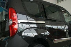 Fiat Doblo Krom Sürgülü Kapı Çıtası 2 Parça 2010-2014 Arası