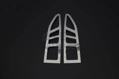 Citroen Berlingo Krom Stop Çerçevesi 2 Parça 2008-2012 Arası