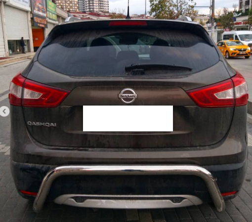 NİSSAN QASHQAI ARKA KROM KORUMA