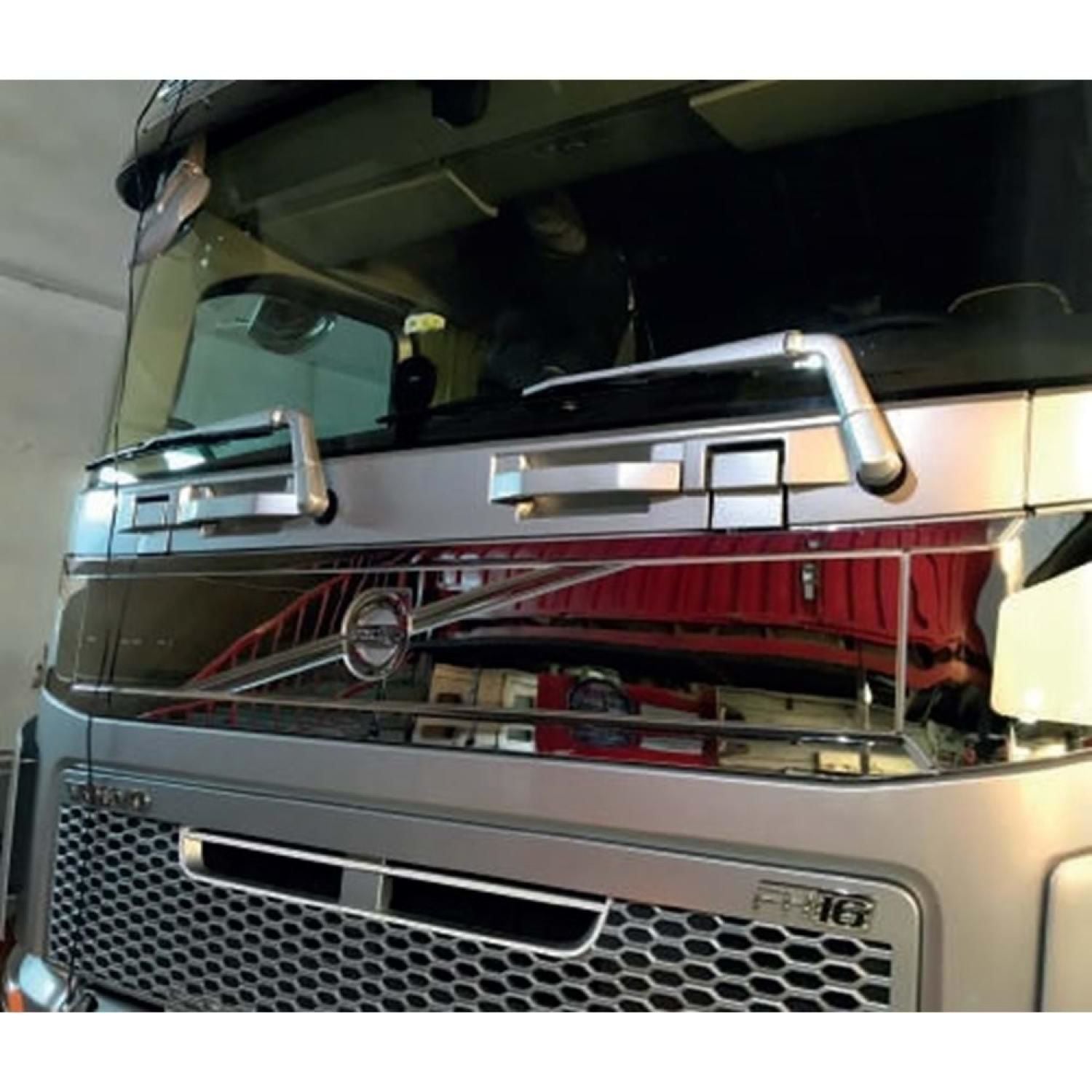 Volvo FH4 PANJUR ÜSTÜ KROMU 2013+