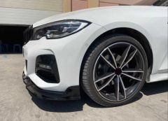 3 SERISI G20 2019+ IÇIN UYUMLU   ÖN LIP M SPORT PIANO BLACK