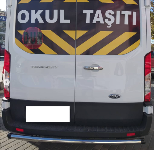 FORD TRANSİT ARKA KROM KORUMA