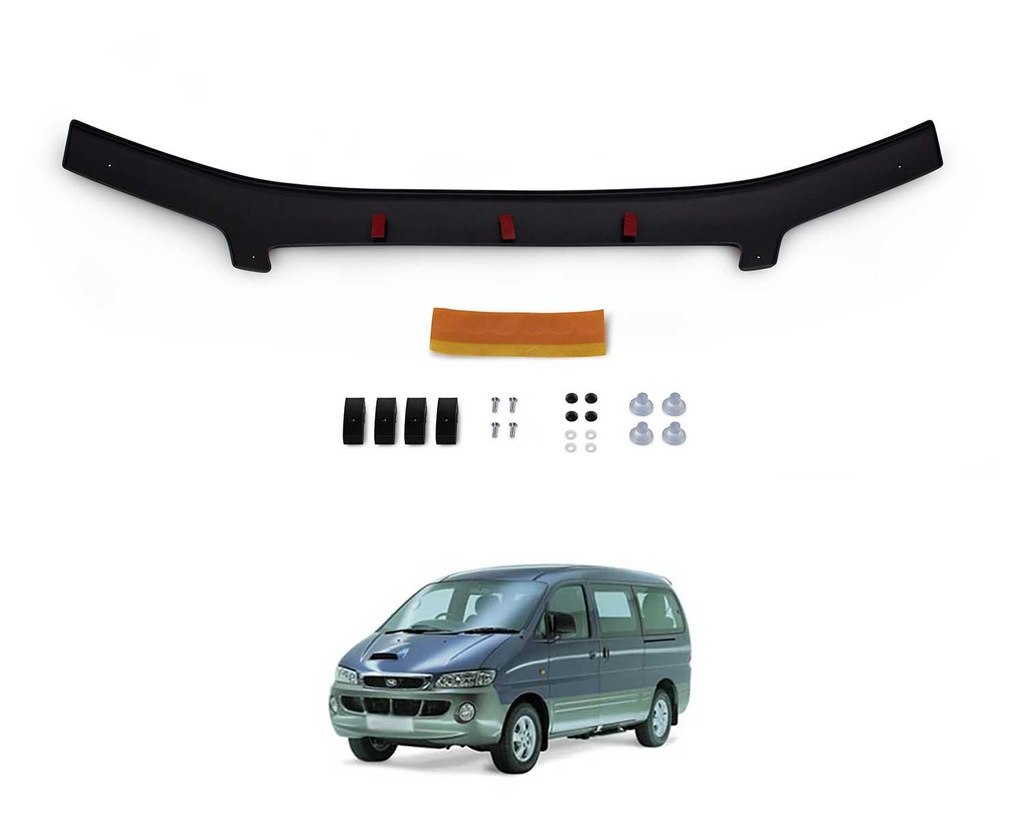 Hyundai Starex Ön Kaput Koruyucu Rüzgarlık 4Mm 2003-2008
