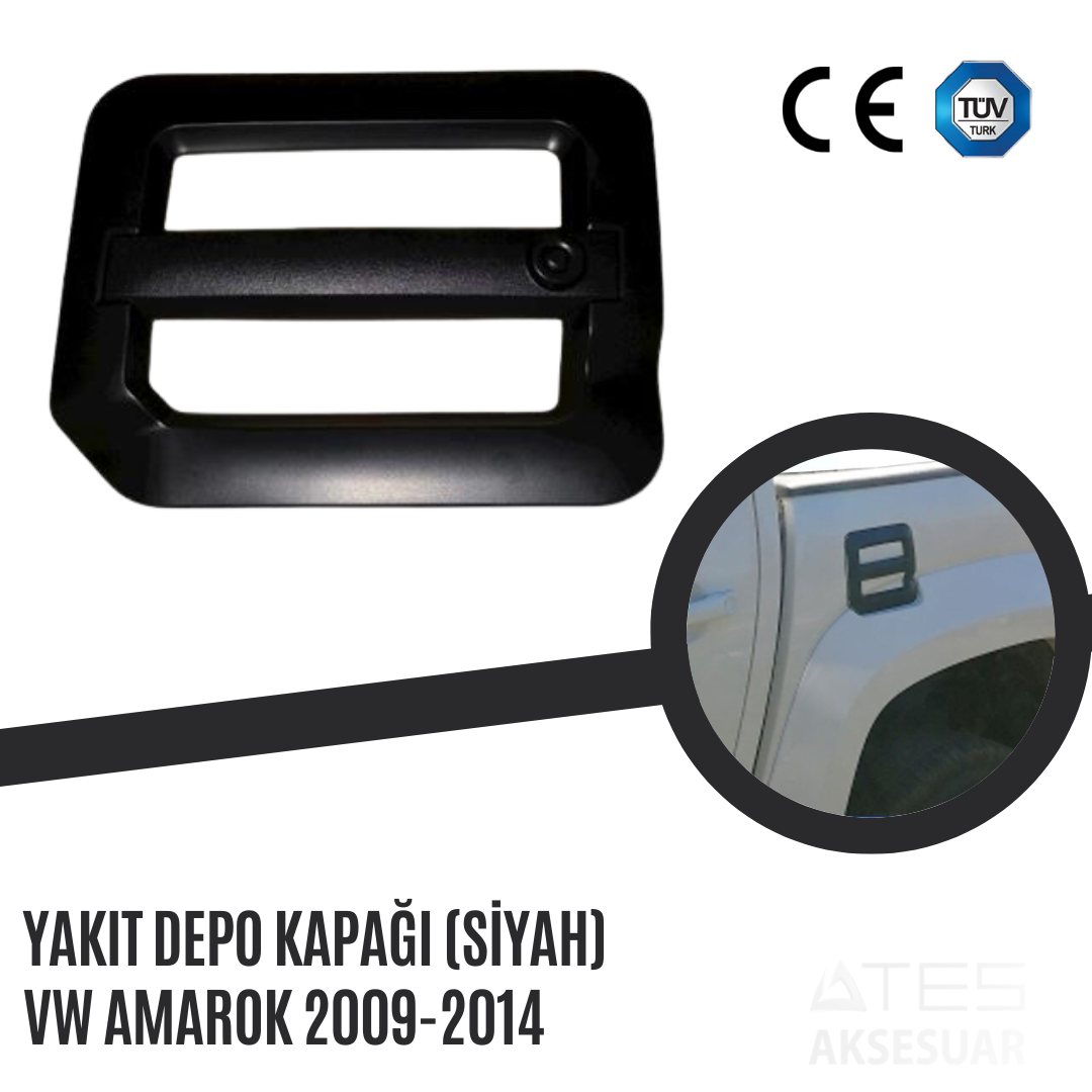 Yakıt Depo Kapağı (Siyah) Vw Amarok 2009-2014