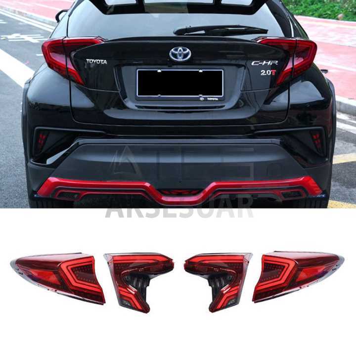 TOYOTA C-HR LED STOP - KIRMIZI (2016-2019) (MAKYAJSIZ KASA İÇİN)