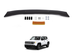 Jeep Renegade Ön Kaput Koruma Rüzgarlık 3mm (ABS) 2015-›