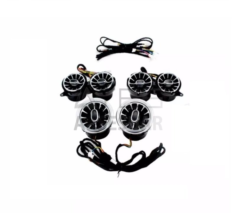 MERCEDES W222 S SERISI ÖN HAVALANDIRMA (MENFEZ) AMBIANS - 7 RENK