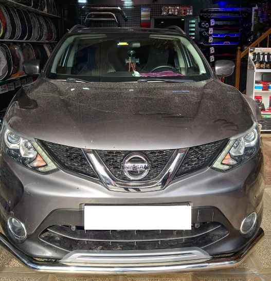 NİSSAN QASHQAİ ÖN KROM KORUMA