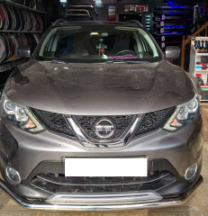 NİSSAN QASHQAİ ÖN KROM KORUMA