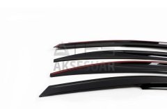 Dacia Sandero Stepway SunPlex Cam Rüzgarlığı 4 Parça 2013 ve Sonrası