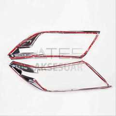 NISSAN NAVARA NP300 (2015-2020) FAR ÇERÇEVE ÇITASI KROM