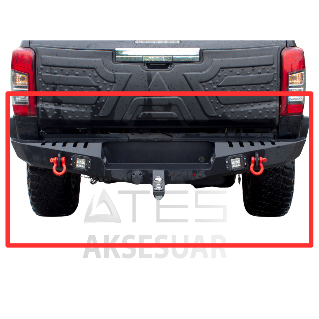 Mitsubishi L200 Arka Çelik Tampon