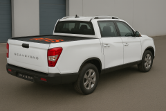 Ssangyong Musso Sürgülü Kapak ( Beyaz Araç )