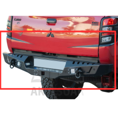 Mitsubishi L200 Arka Çelik Tampon