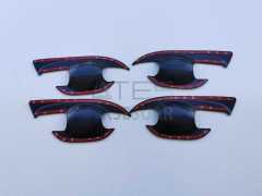 NISSAN NAVARA 2015-2020 IC KAPI KOLU KAPLAMA SIYAH