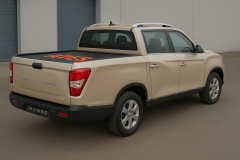 Ssangyong Musso Sürgülü Kapak ( Krem Araç )