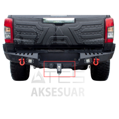 Mitsubishi L200 Arka Çelik Tampon Çeki Topuzu