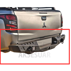 Mitsubishi L200 Arka Çelik Tampon