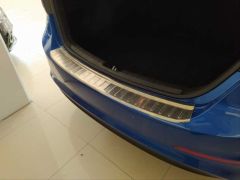 ELANTRA 2016-2019 IÇIN UYUMLU ARKA TAMPON ÜST KORUMASI KROM