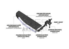 Dacia Sandero 3 Stepway Proside Yan Basamak Siyah 2020 ve Sonrası