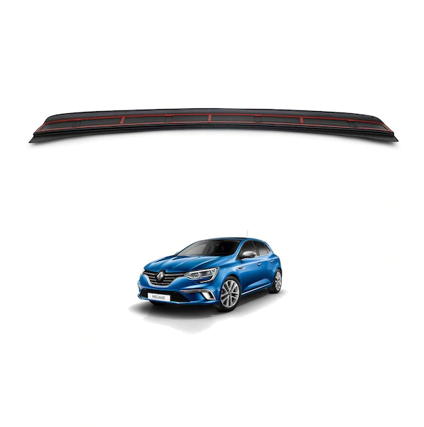 Renault Megane 4 Arka Tampon Eşiği Koruma Akrilik Abs