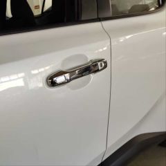 C-HR 2016-2019 IÇIN UYUMLU KAPI KOLU KAPLAMA KROM