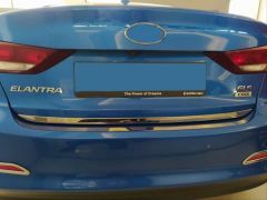 ELANTRA 2016-2019 IÇIN UYUMLU BAGAJ KAPAGI ÇITASI KROM