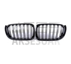 BMW X3 SERİSİ (F25) 2014-2018 M BÖBREK (ÇİFT ÇİZGİ PANJUR) PIANO BLACK