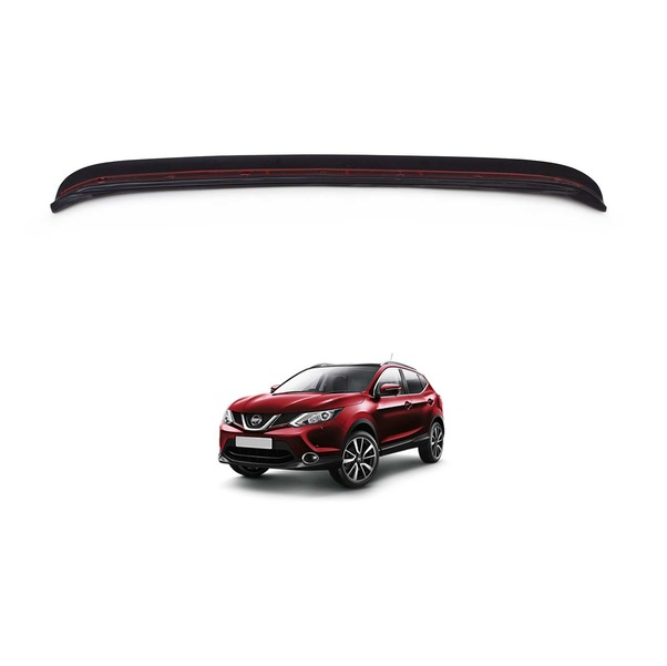 Nissan Qashqai Arka Tampon Eşiği Koruma Mat 2014-2016