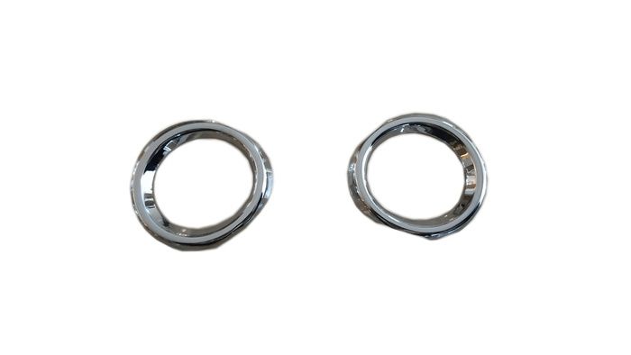 C-HR 2016-2019 IÇIN UYUMLU ÖN SIS HALKA KAPLAMA NIKELAJ