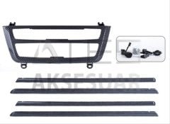 BMW 3 SERISI F30 AMBİANS SET (KLİMA PANEL VE KAPILAR) - KARBON RENK