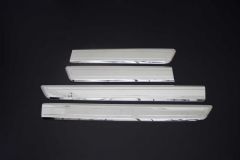 Fiat Mini Yan Kapı Çıtası 4 Parça Paslanmaz Çelik 2007>