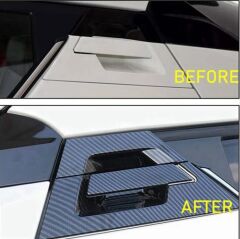 C-HR 2016-2019 IÇIN UYUMLU ARKA KAPI KOLU KAPLAMA KARBON