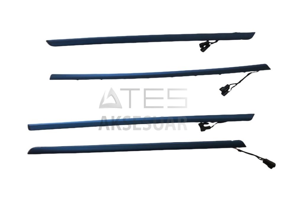 BMW 3 SERISI F30 AMBİANS SET (KLİMA PANEL VE KAPILAR) - MAVİ RENK