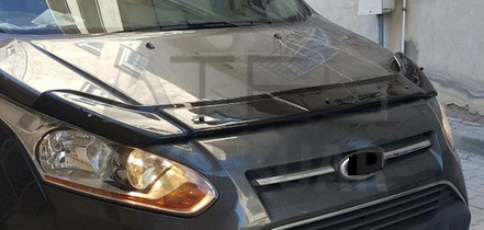 Ford Connect Ön Kaput Koruyucu Rüzgarlık 4mm (ABS) 14-18