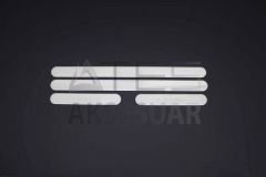 Honda Civic FC5 Krom Kapı Eşiği 4 Parça 2016-2021 Arası