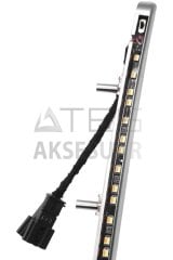 BMW 3 SERISI F30 AMBİANS SET (KLİMA PANEL VE KAPILAR) - SILVER RENK