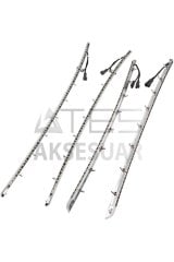 BMW 3 SERISI F30 AMBİANS SET (KLİMA PANEL VE KAPILAR) - SILVER RENK
