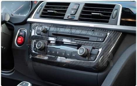 BMW 3 SERİSİ F30 KLİMA PANEL KAPLAMA - KARBON