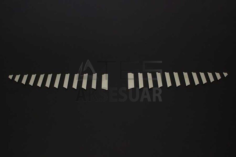 Mitsubishi Colt Krom Ön Panjur 24 Parça 2005-2008 Arası