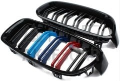 BMW 3 SERİSİ F30 2012-2018 M3 BÖBREK (ÇİFT ÇİZGİ PANJUR) M RENK